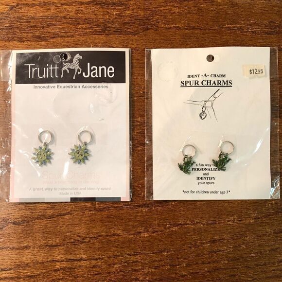 Truitt Jane Equestrian Spur Charms - Picture 1 of 4